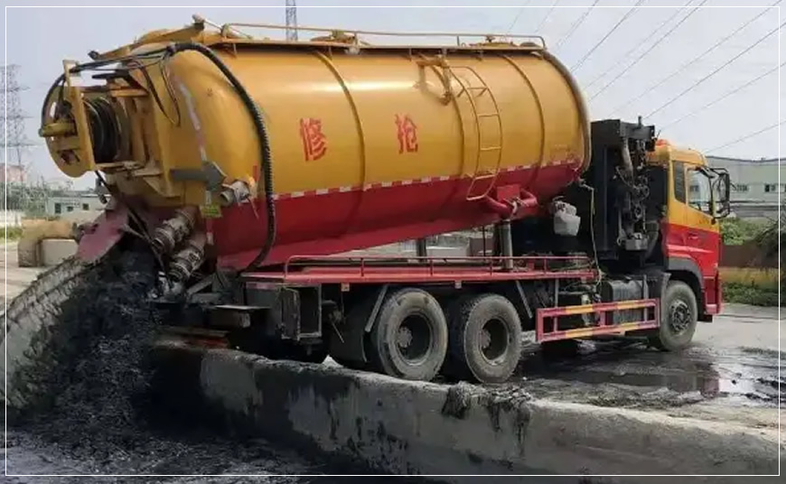洋县沉淀池清理案例